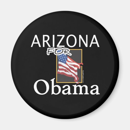 Arizona voor Obama Magnet (Voorkant)