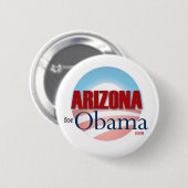 Arizona voor Obama Ronde Button 5,7 Cm (Voorkant /achterkant)