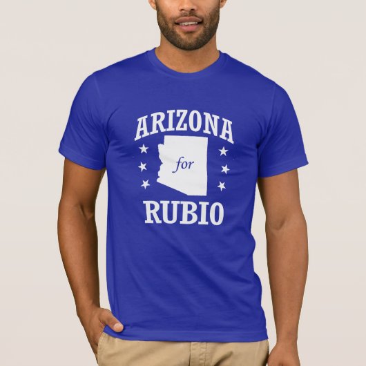 ARIZONA VOOR RUBIO T-SHIRT (Voorkant)