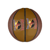 Arizona Waakhond Hagedis Basketbal (Verticaal)