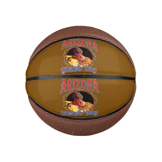 Arizona Waakhond Hagedis Basketbal (Voorkant)