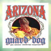 Arizona Waakhond Hagedis Raamsticker (Vel 3)
