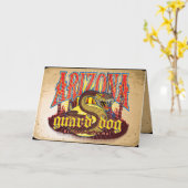 Arizona Waakhond Slang Kaart (Gele Bloem)