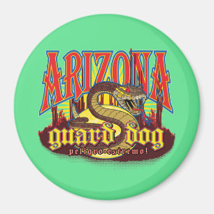 Arizona Waakhond Slang Magneet