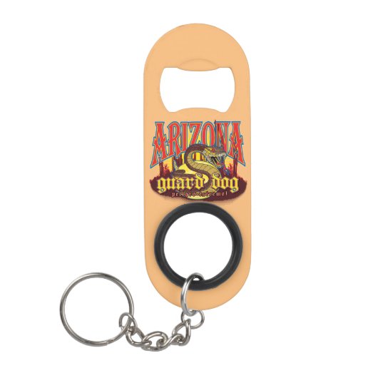 Arizona Waakhond Slang Mini Flessenopener (Voorkant)