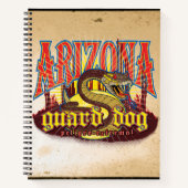 Arizona Waakhond Slang Notitieboek (Voorkant)