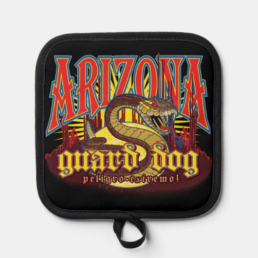 Arizona Waakhond Slang  Pannenlap (Voorkant)