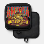 Arizona Waakhond Slang  Pannenlap (Voorkant / Achterkant)