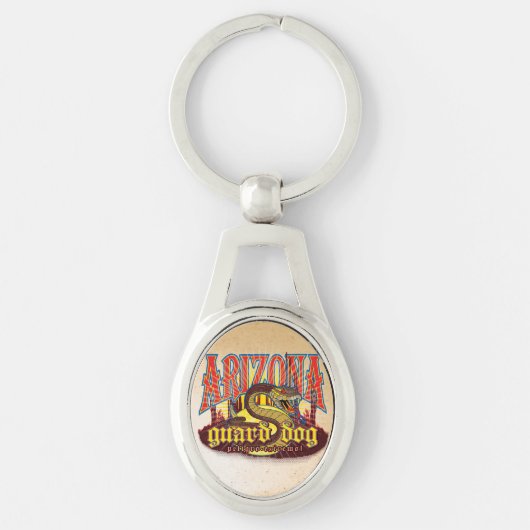 Arizona Waakhond Slang Sleutelhanger (Voorkant)