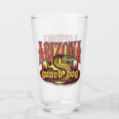 Arizona Wachthond Slang Glas (Achterkant)