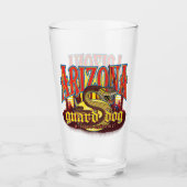 Arizona Wachthond Slang Glas (Voorkant)