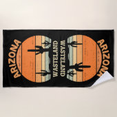 Arizona Wateland Retro Beach Towel Strandlaken (Voorkant)
