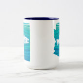 Arizona Wave Vist Tweekleurige Koffiemok (Center)