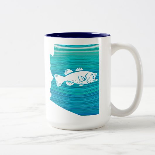 Arizona Wave Vist Tweekleurige Koffiemok (Rechts)