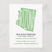 ARIZONA We hebben het nieuwe adres Nieuw Briefkaar Briefkaart (Voorkant)