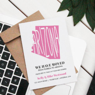 ARIZONA We hebben het nieuwe adres Nieuw startpunt Briefkaart