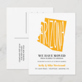 ARIZONA We hebben het nieuwe adres Nieuw startpunt Briefkaart (Voorkant / Achterkant)