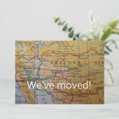 Arizona We hebben nieuwe adresaankondiging verplaa Aankondiging (Staand voorkant)