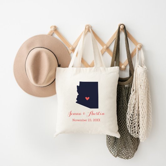Arizona Wedding Welkom Tote Bag