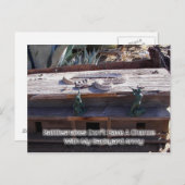 Arizona Western Diamondback Rattlesnake Briefkaart (Voorkant / Achterkant)