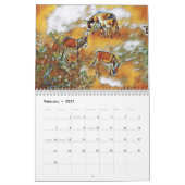 Arizona Wild Burro 2022 Agenda Kalender (Feb 2027)
