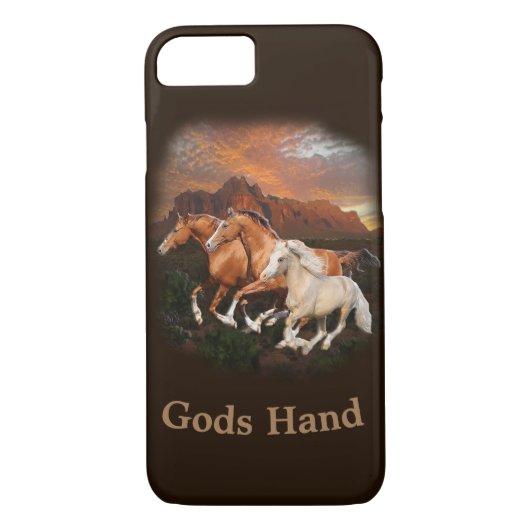 Arizona Wild paarden Case-Mate iPhone Case (Achterkant)