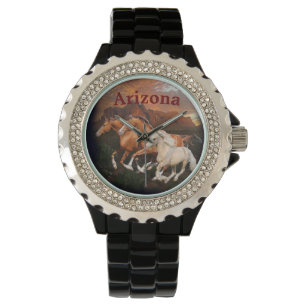 Arizona Wild paarden Horloge