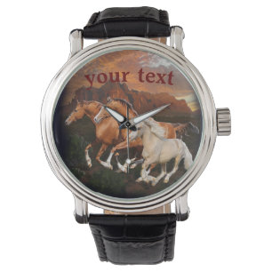 Arizona Wild paarden Horloge