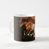 Arizona Wild paarden Koffiemok (Voorkant links)