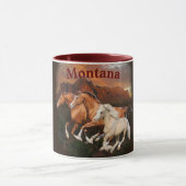 Arizona Wild paarden Mok (Midden)