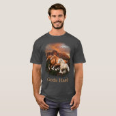 Arizona Wild paarden T-shirt (Voorkant volledig)