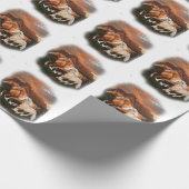 Arizona wilde paarden cadeaupapier (Hoek)