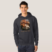 Arizona wilde paarden hoodie (Voorkant volledig)