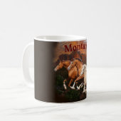 Arizona wilde paarden koffiemok (Voorkant links)