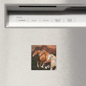 Arizona wilde paarden magneet (Insitu (Vaatwasser))