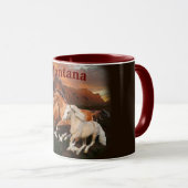 Arizona wilde paarden mok (Voorkant rechts)