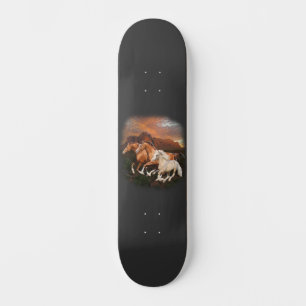 Arizona wilde paarden persoonlijk skateboard
