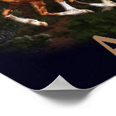 Arizona Wilde Paarden Poster (Hoek)