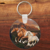 Arizona wilde paarden sleutelhanger (Voorkant)