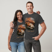Arizona wilde paarden t-shirt (Unisex)