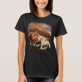 Arizona wilde paarden t-shirt (Voorkant)