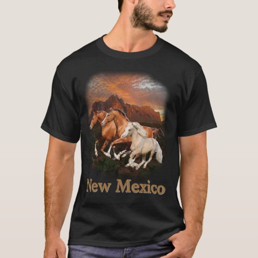 Arizona wilde paarden t-shirt (Voorkant)