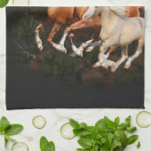 Arizona wilde paarden theedoek (Gevouwen)