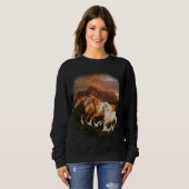 Arizona wilde paarden trui (Voorkant volledig)