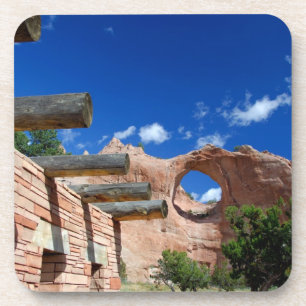 Arizona, Window Rock. Hoofdstad van de Navajo Bier Onderzetter