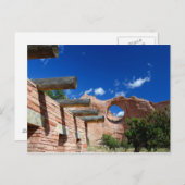 Arizona, Window Rock. Hoofdstad van de Navajo Briefkaart (Voorkant / Achterkant)