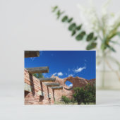 Arizona, Window Rock. Hoofdstad van de Navajo Briefkaart (Staand voorkant)