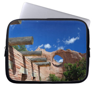 Arizona, Window Rock. Hoofdstad van de Navajo Laptop Sleeve