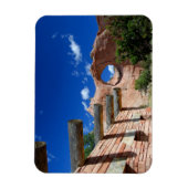 Arizona, Window Rock. Hoofdstad van de Navajo Magneet (Verticaal)