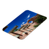 Arizona, Window Rock. Hoofdstad van de Navajo Magneet (Linkerzijde)